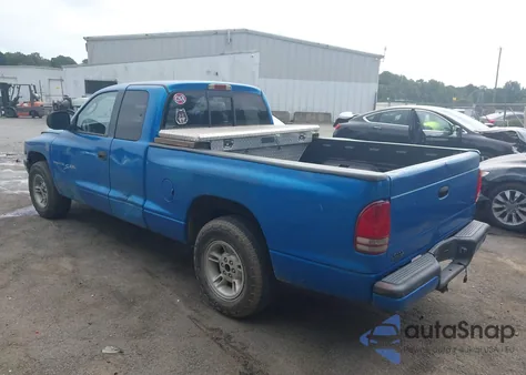 2000 Dodge Dakota Slt/Sport из США, поврежденный, VIN 1B7GL22X9YS592381